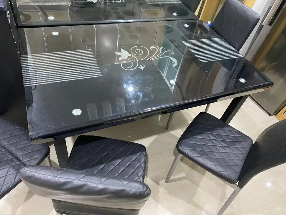 Meja Makan set bekas