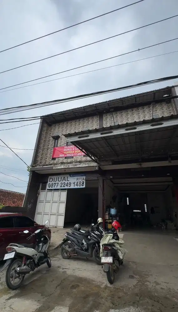 Ruko Strategis 2 Lantai Murah Jalan Utama
