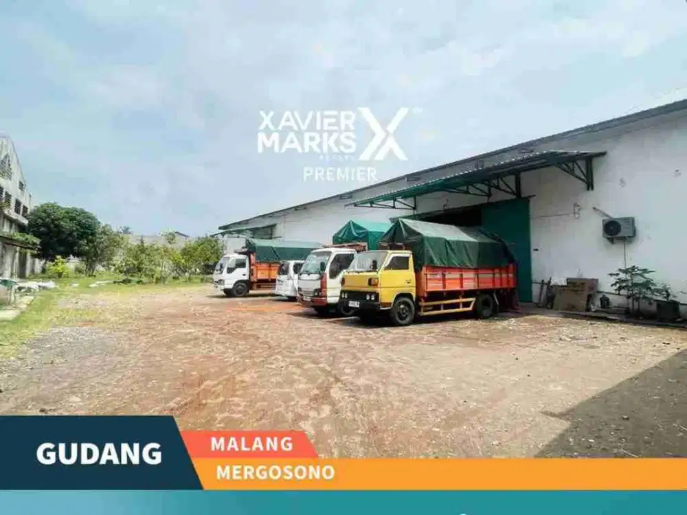 Disewakan / Dijual Gudang Luas di Mergosono, Kota Lama - Malang
