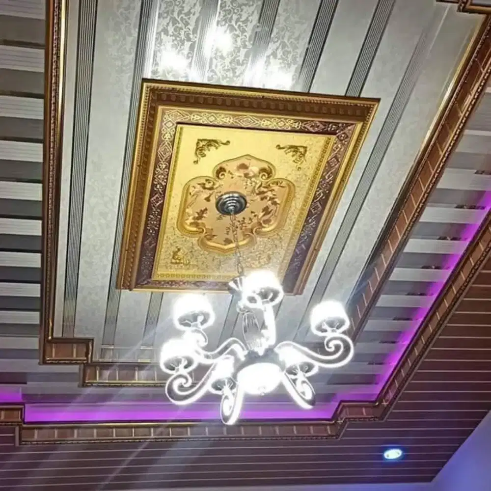 Plafon pvc terpasang