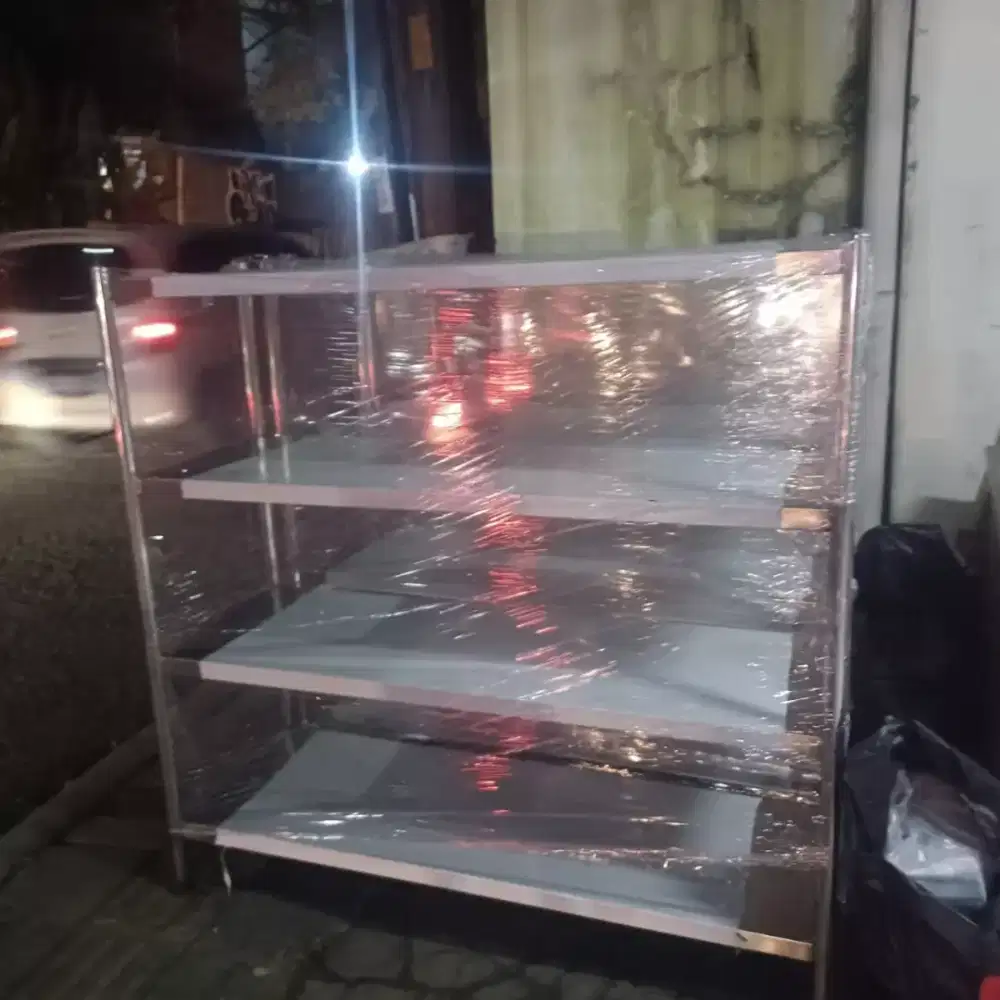Rak stainless 4 susun