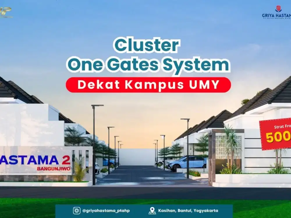 Rumah Murah di Bantul One Gate System Aman Nyaman