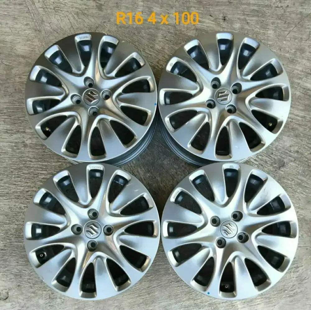 Oem SUZUKI New BALENO R16 pcd 4 x 100 lebar 6 offset 50