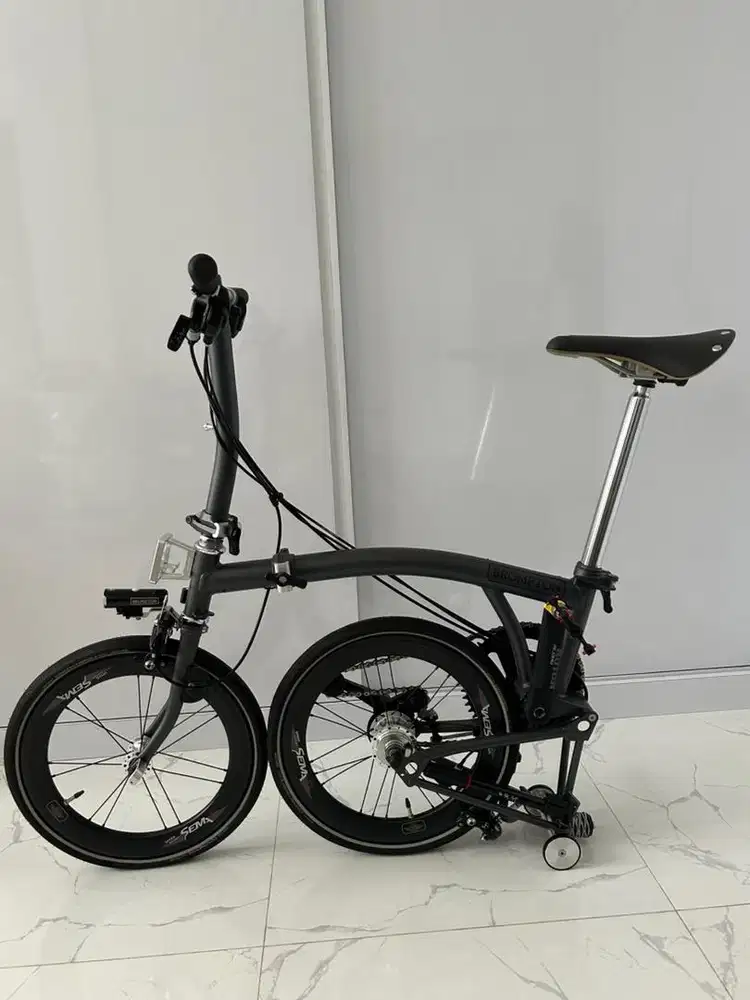 Brompton SR6 Graphite Gray