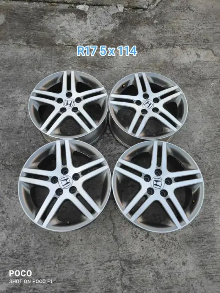 Oem HONDA ODDYSEY ABSOLUTE RA6 R17 pcd 5 x 114 lebar 7 offset 55