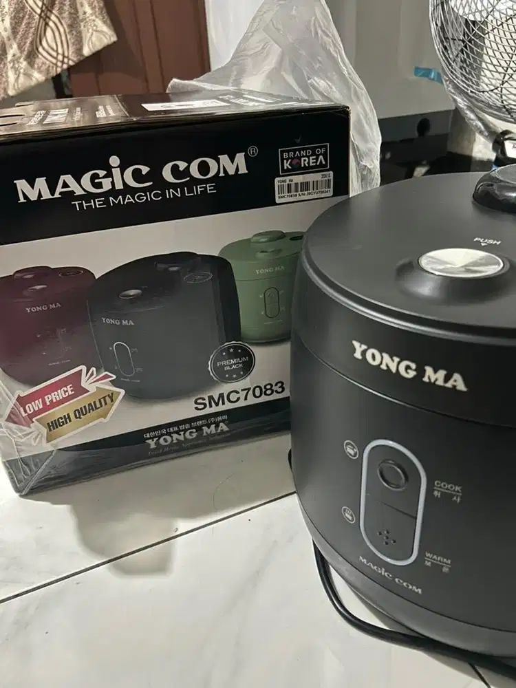 YONG MA Rice Cooker 1.8L SMC-7083