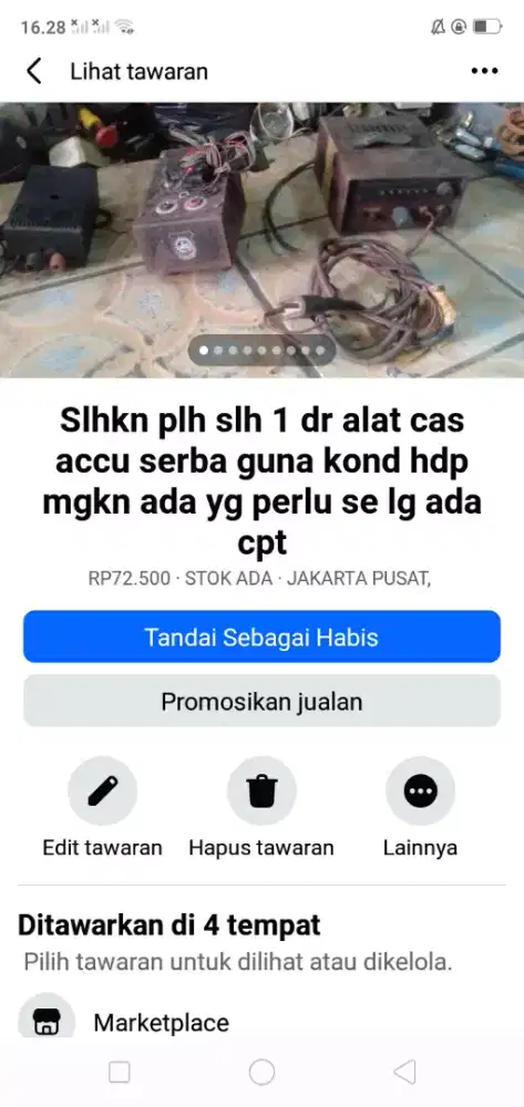 Slhkn plh slh 1 dr mesin alat cas accu serba guna kond hdp murah sj