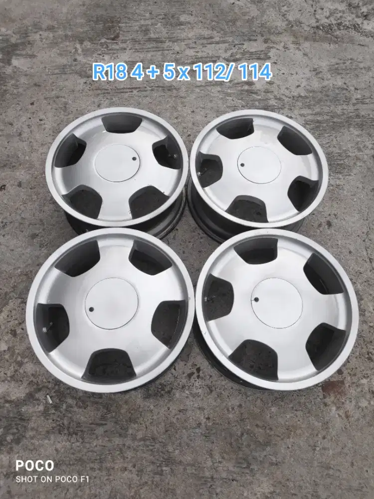 Rep LORINSER D93 R18 pcd 4 + 5 x 112/ 114 lebar 7,5 offset 36