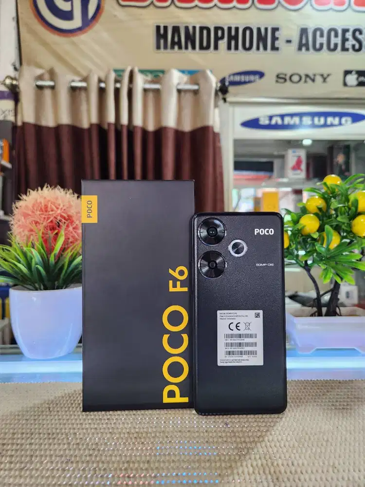 Poco F6 5G Ram 12+12Gb/ 512Gb Fulset Mulus Ori 100% Like New Brgaransi