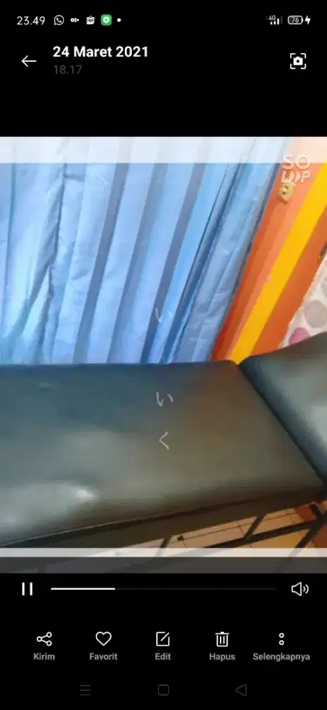 Ranjang facial/lulur