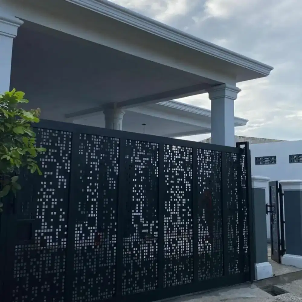 Berbagai macam model pagar cutting laser