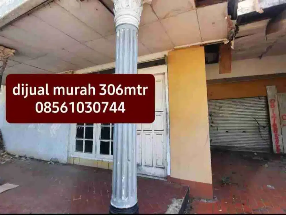 Rumah lama jatipadang pasar minggu jaksel 306mtr 3.2m jln 2 mbl