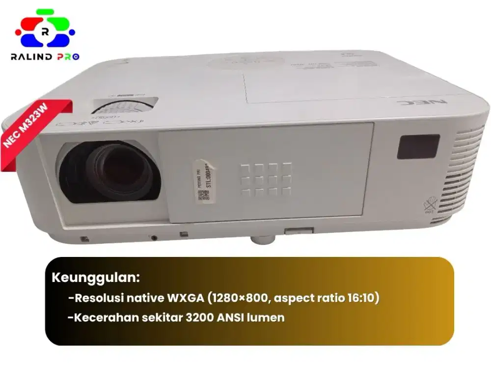 NEC M323W – Kualitas Tajam, Terang, dan Tahan Lama