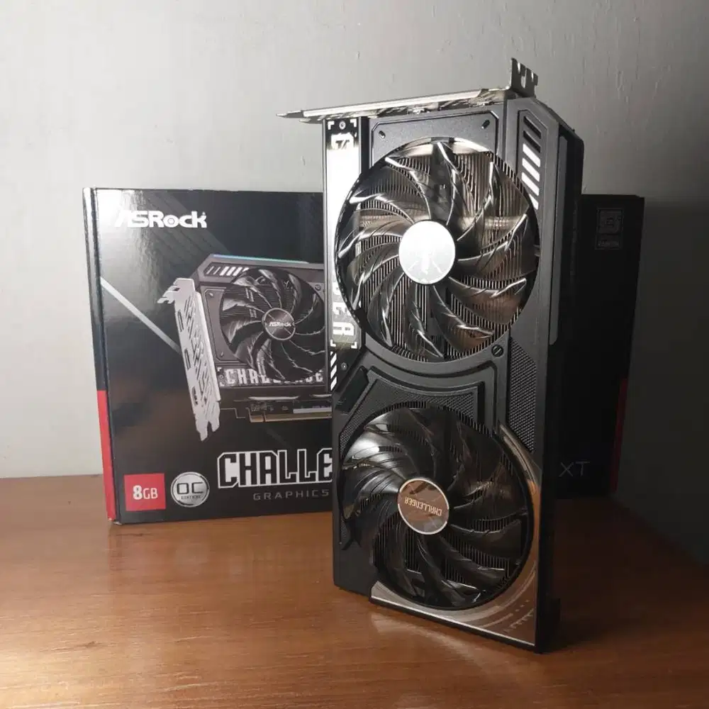Asrock RX 9060 XT Challenger OC 8GB GDDR6 Garansi EMD Juli 2027
