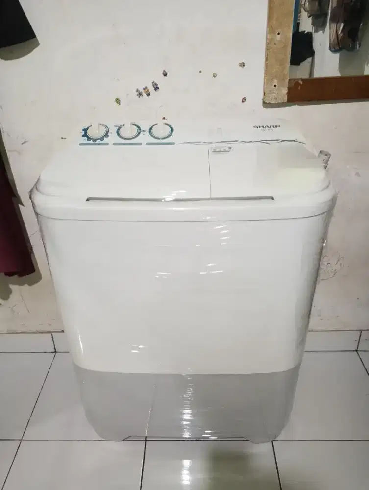 Mesin cuci merek Sharp kap 7kg