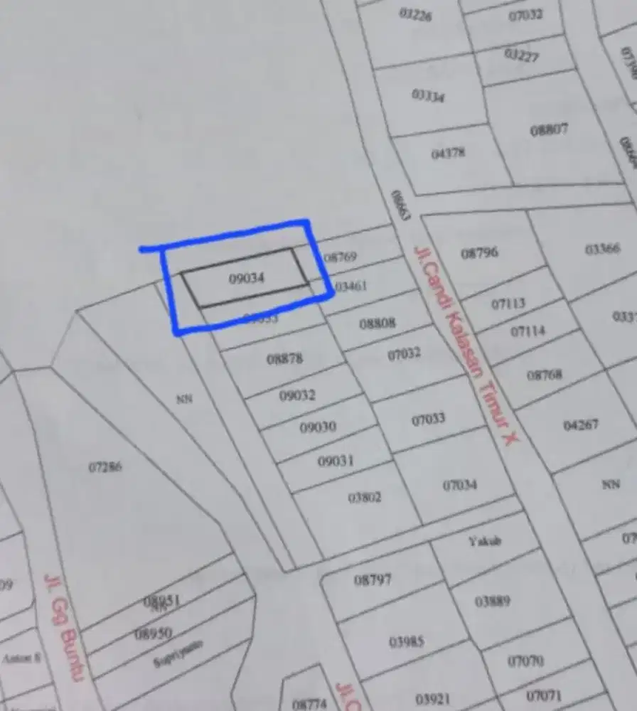 Tanah Candi Kalasan X Manyaran Semarang