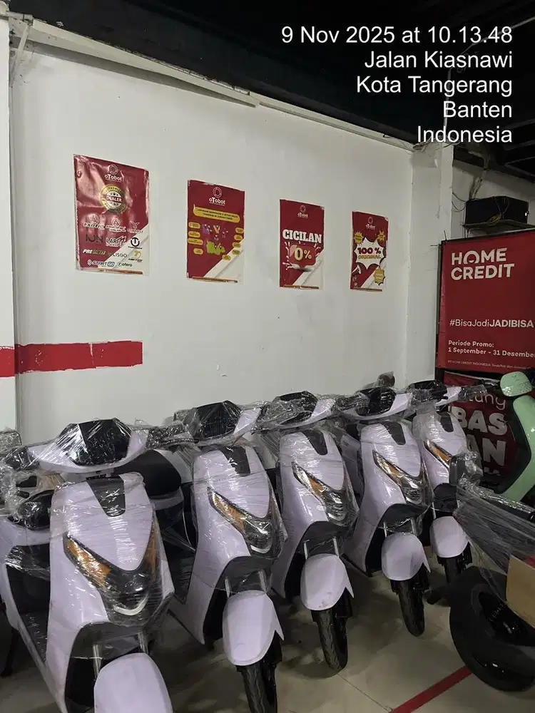 Sepeda Listrik Bisa Cash dan Kredit