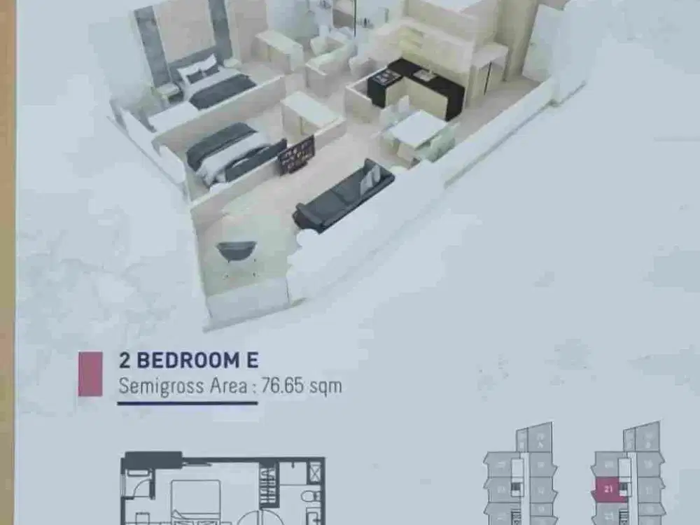 Apartemen Belleview Manyar dkt Dharmahusada, kertajaya