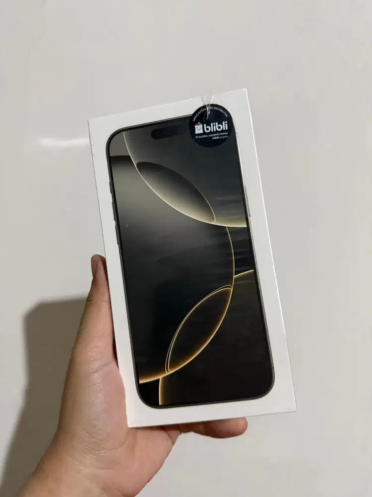 BNIB (blibli) Iphone 16 Pro Max 256GB Natural Titanium