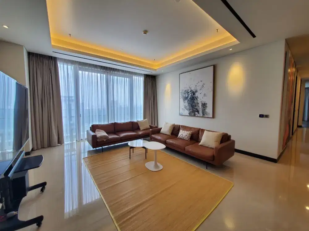 Disewa Apartemen The Pakubuwono Menteng 3BR Uk 210 m² FURNISHED at Jakarta Pusat