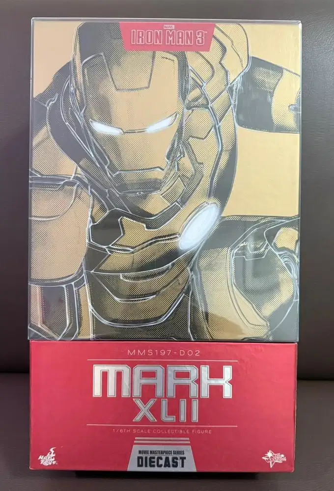 Hot toys Marvel iron man 3 mark 42 mk xlii diecast 1/6 figure