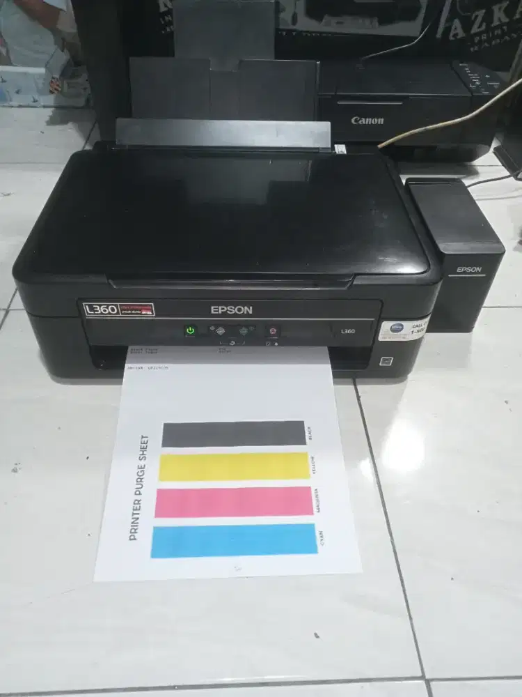 Printer Epson L360 print scan copy normal tinggal pakai
