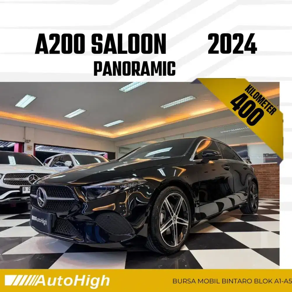 DP10% [Km.400 Perak] A200 Sunroof 2024 Black Reg 2023 #AUTOHIGH