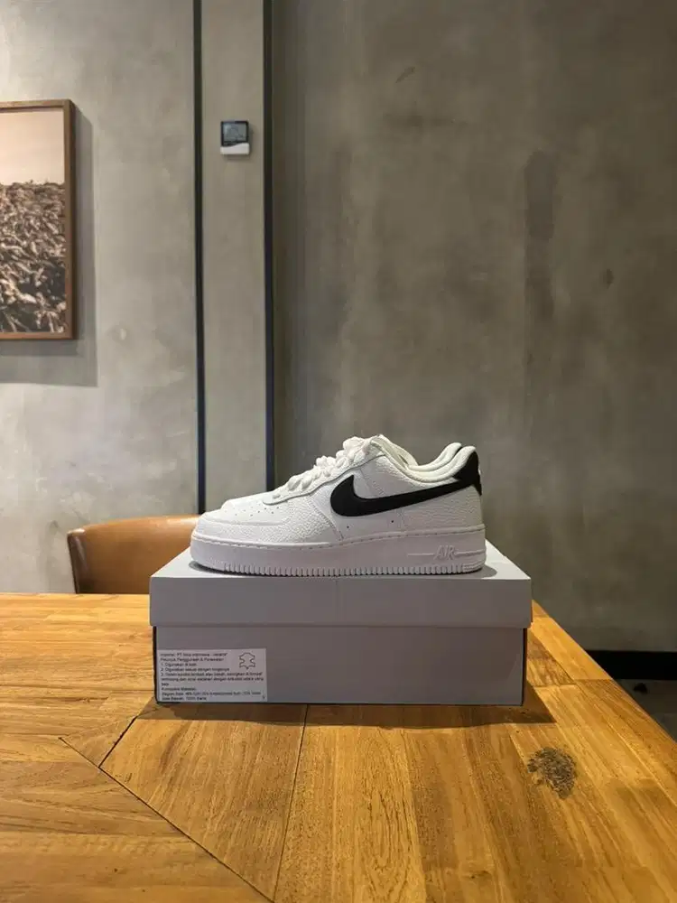 NIKE AIR FORCE 1 WHITE BARU/ BNIB 100% ORIGINAL BELI DI FOOTLOCKER