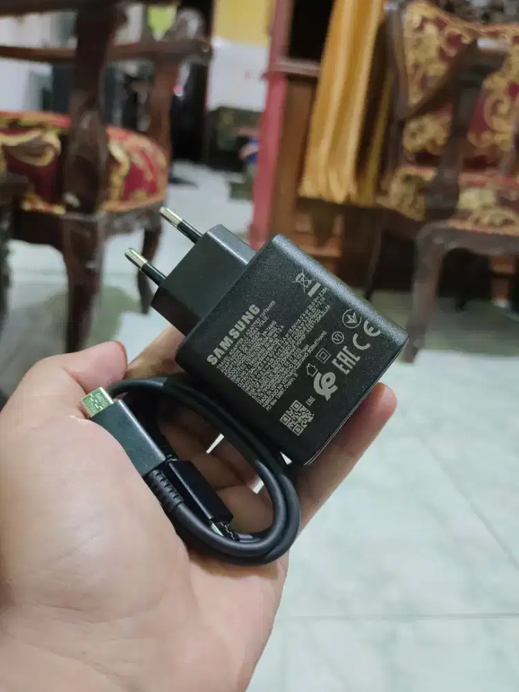 CHARGER ORIGINAL BAWAAN RESMI EX SAMSUNG S25 ULTRA 45 WATT