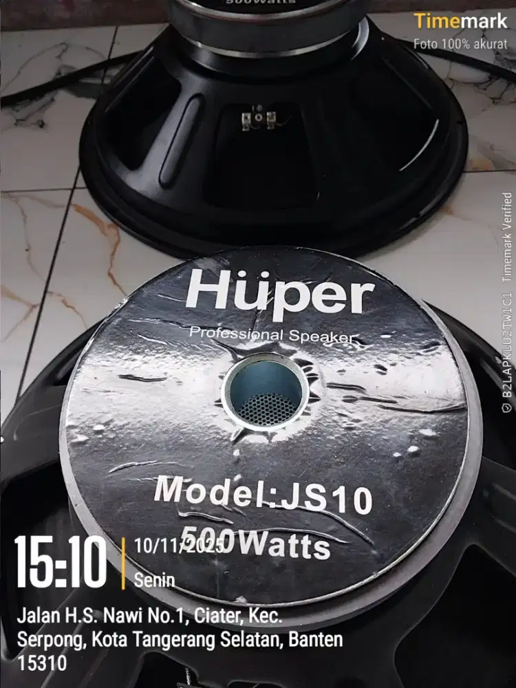Sepasang speaker 15 inch By Hiper