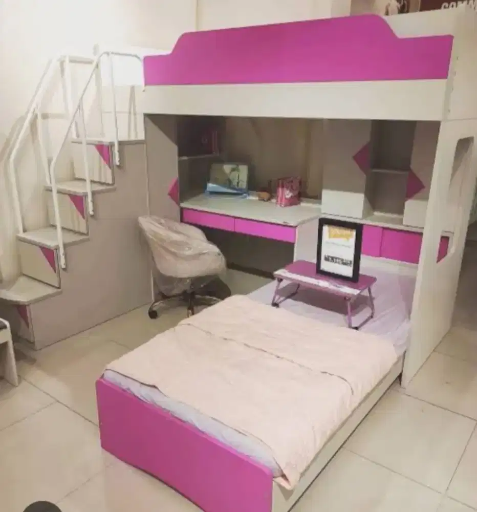 Ranjang set anak 2 tingkat/informa