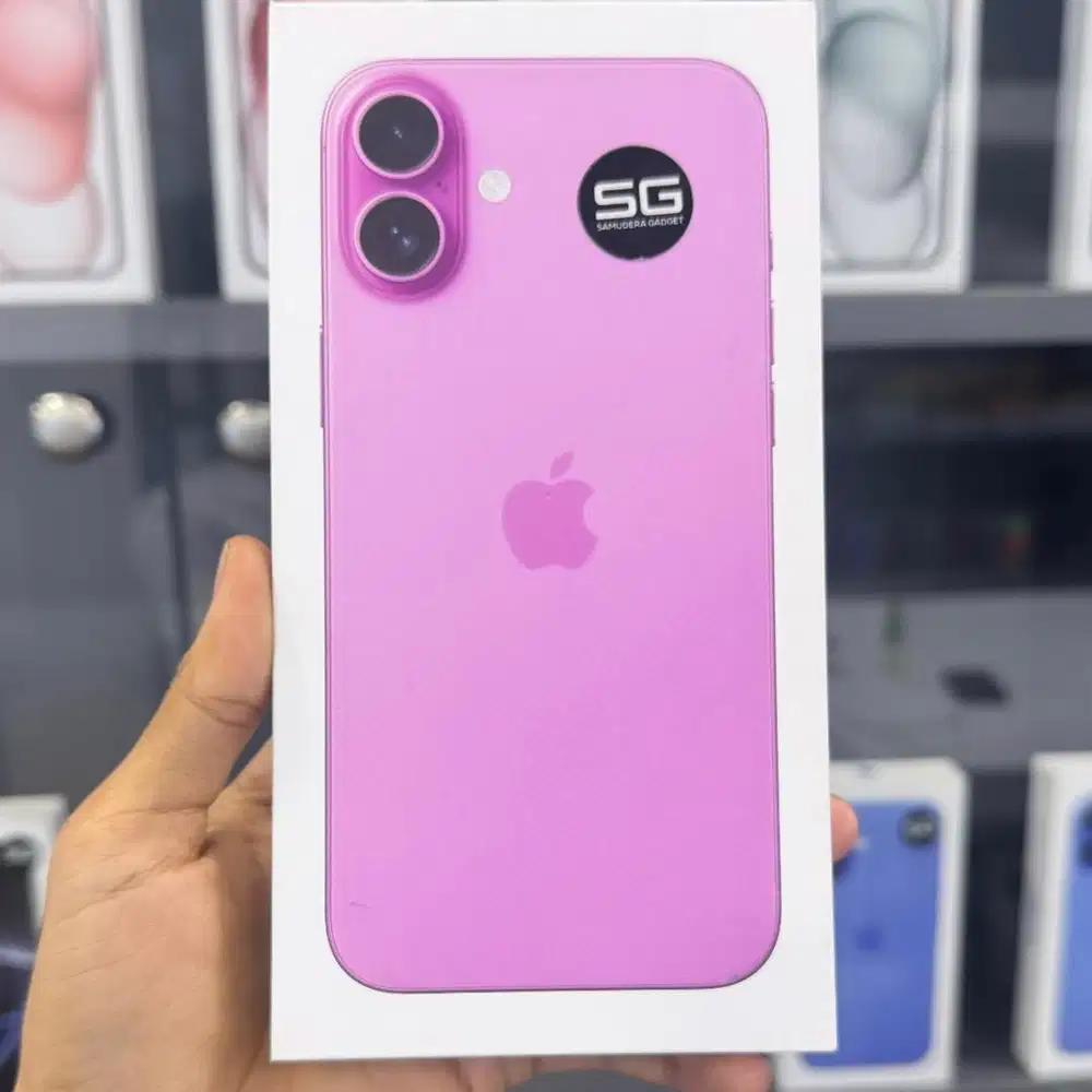 iPhone 16 Plus 256GB Pink iBox Garansi 1 Tahun