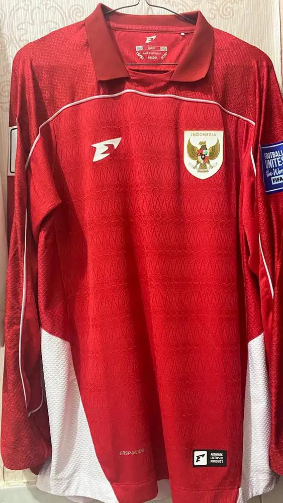 Erspo jersey Timnas Indonesia Replica Version home