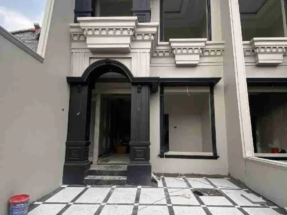 2 lantai exclusif mewah dekat studio alam sukmajaya depok