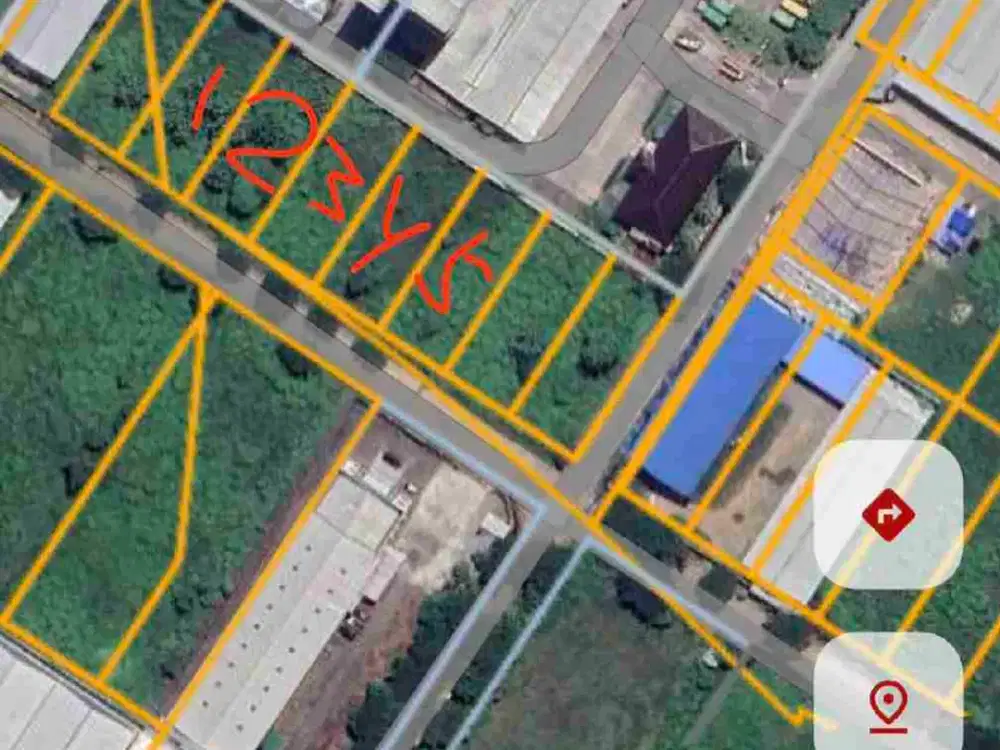 Di jual Kavling Gudang 88 Makassar