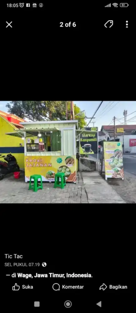 DIJUAL BOTH CONTAINER CIAMIK