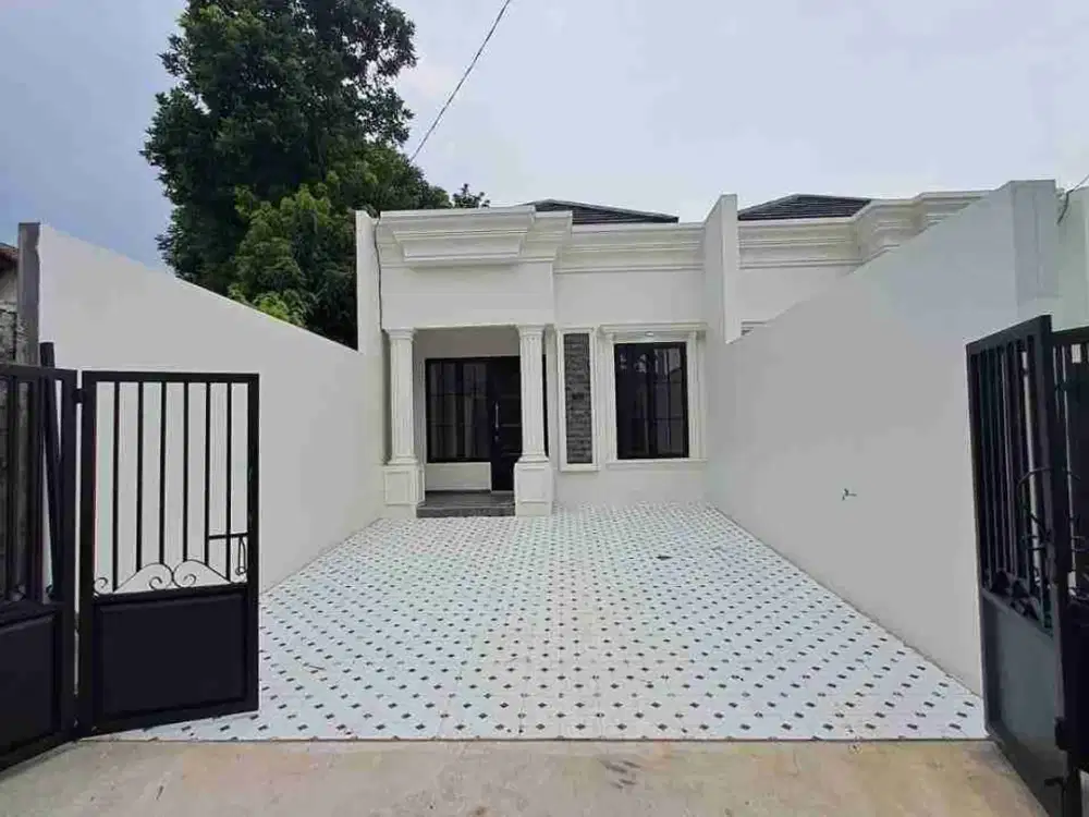 Hunian 1 lantai free cicilqn 1 tahun pertama siap Huni kalimulya depok