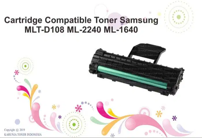 Toner Cartridge Compatible Samsung MLT-D108 108 ML 1640 ML1640 ML2240