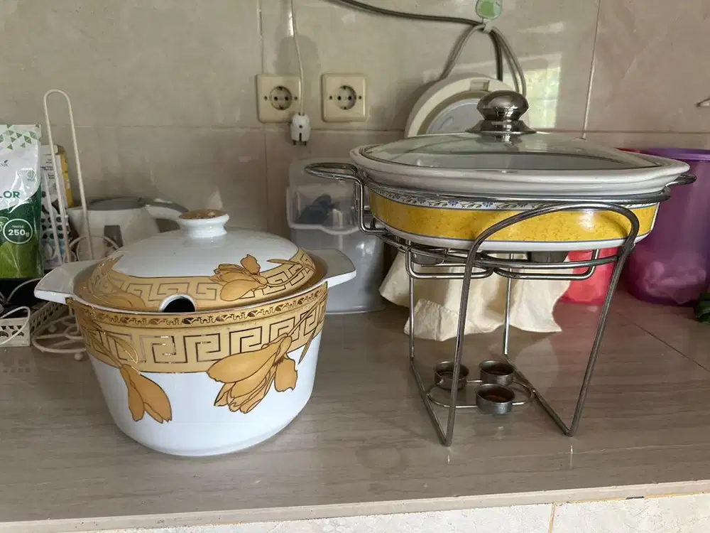 Keramik / pirek pemanas makanan