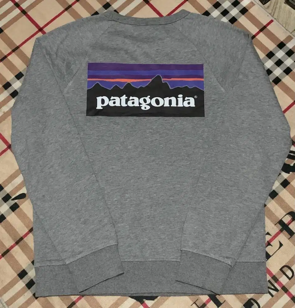 Crewneck cn patagonia big logo