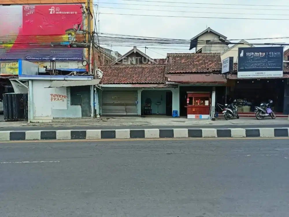 Tanah Lokasi Strategis Di Jalan Magelang Km5 Cocok Untuk Usaha