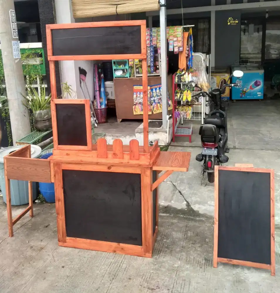 Booth Usaha + Meja Kompor