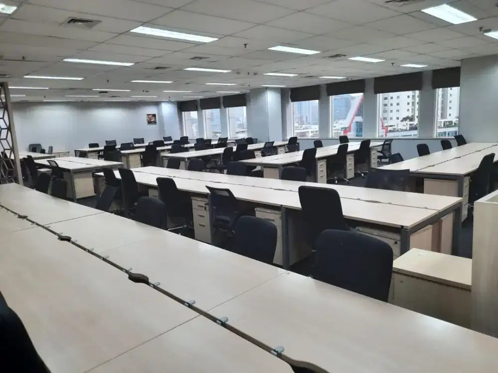 Sewa Kantor 420 m2 di Mandiri Inhealth Tower Kuningan, Siap Huni Hrg Nego