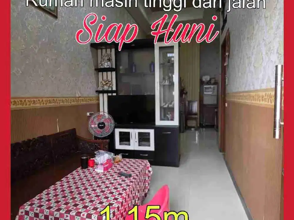 Wilson Rumah uk 8x11 hadap selatan di poris indah