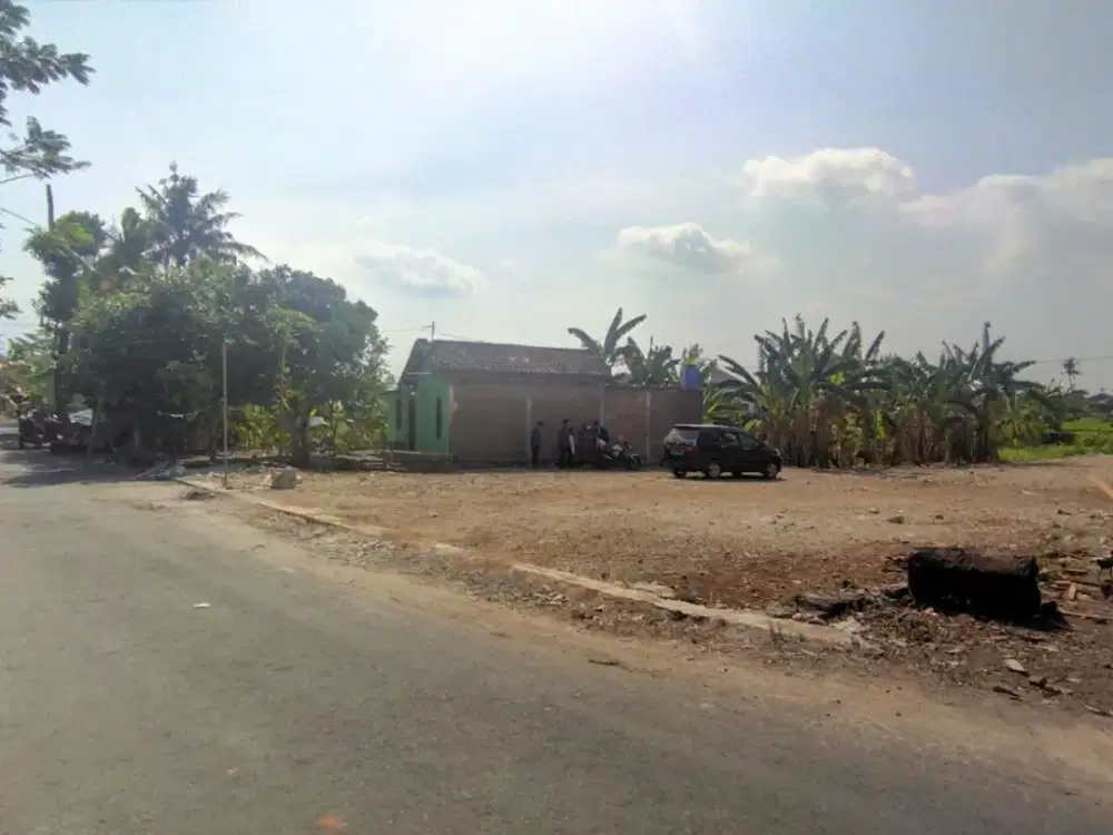 Lahan Strategis Dekat Kampus MAN 3 Bantul, Cocok Investasi