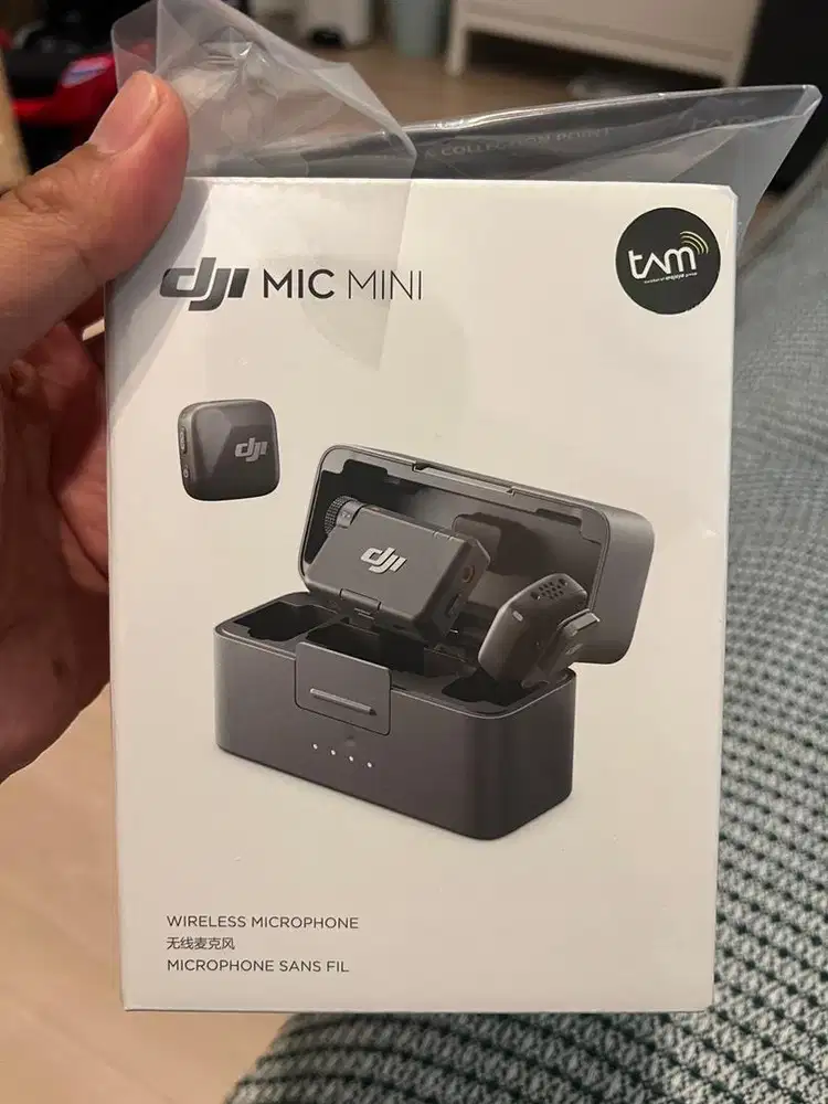DJI Mic Mini combo (2 TX + 1 RX Charging Case) baru garansi TAM