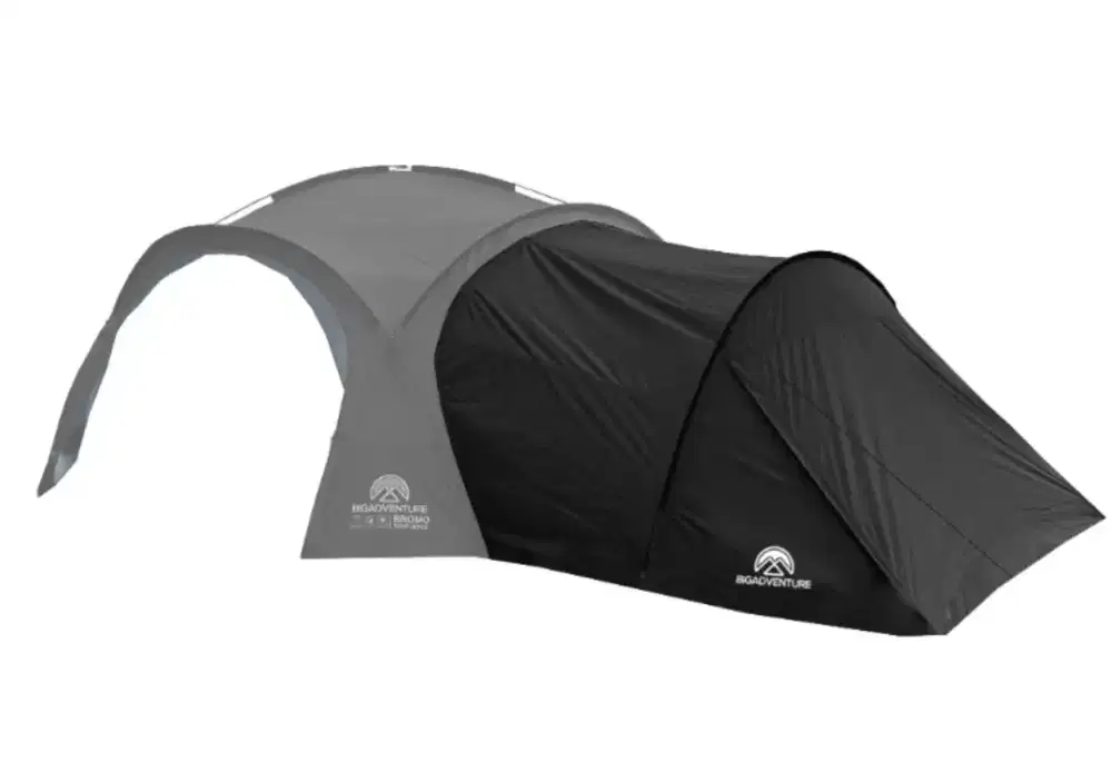 Extension bedroom big adventure shelter canopy Hitam