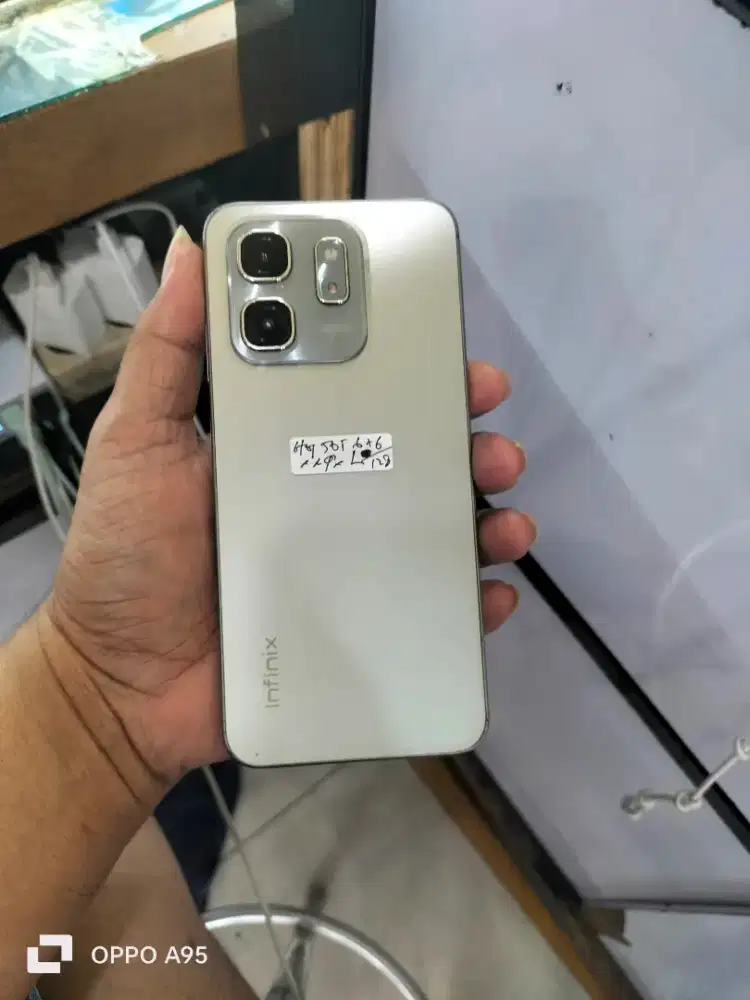 Infinix hot 50i nfc ram 6+6 internal 128 mulus lengkap