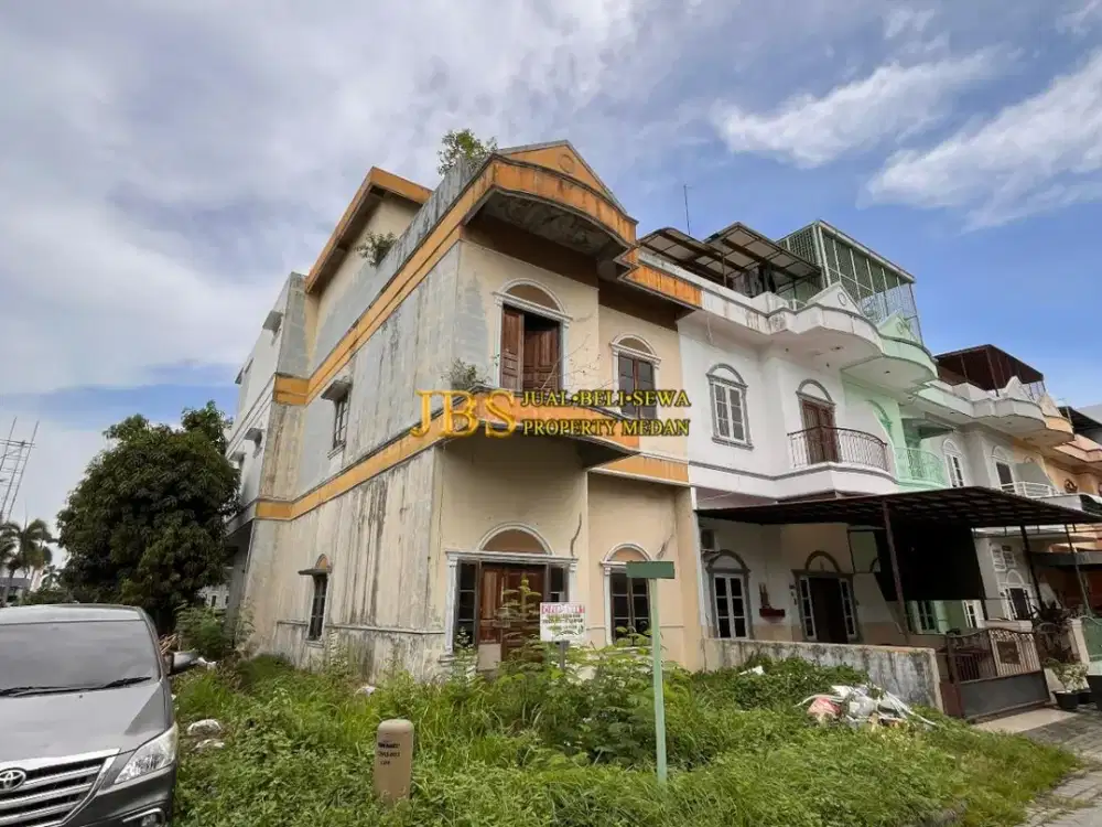 Jual Rumah Hook di Komplek Cemara Asri Medan Jalan Kiwi