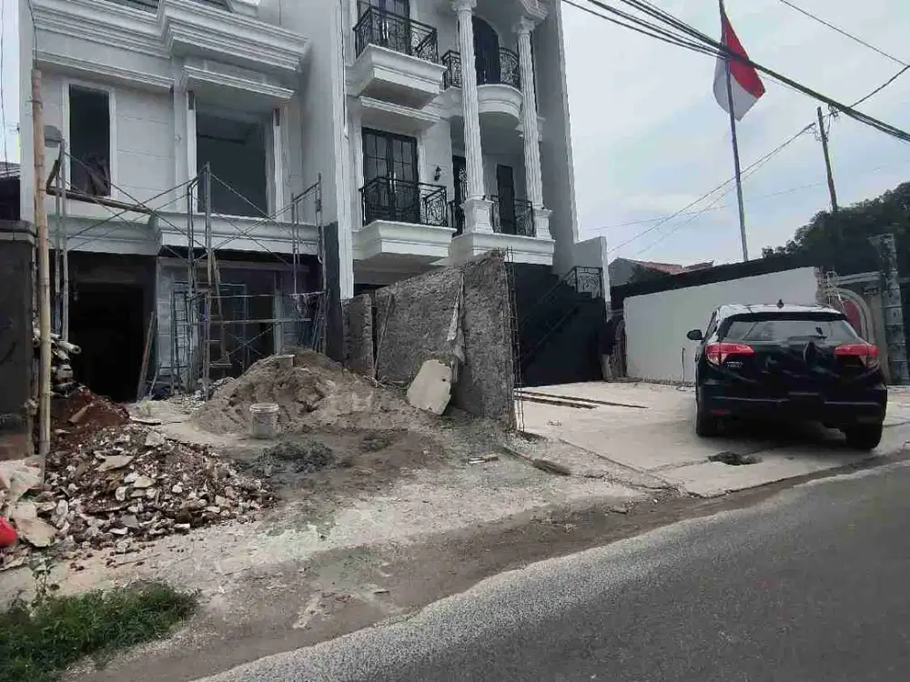 jual rumah classic modern termurah di Pejaten Barat dekat stasiun pasar Minggu Jakarta Selatan